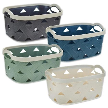 Корзина для хранения Sun Plastik 3,8 л 24,8х18,1х11,5 см в ассортименте