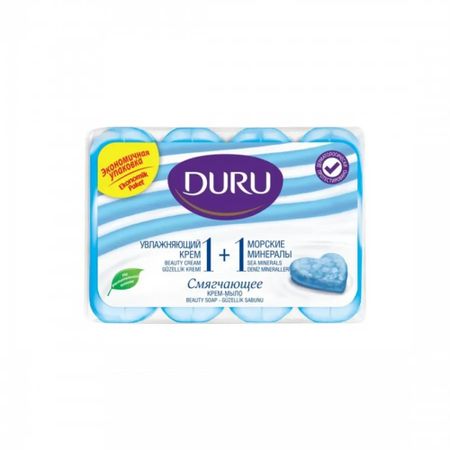 Крем-мыло туалетное Duru Морские минералы 80 г, 4 шт