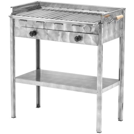 Мангал Ibc 40x70x80 см мангал с навесом исмайлов лидер 160х106х220 см