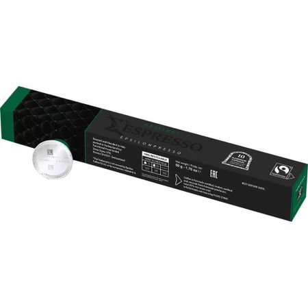 Кофе капсулы Epsilonpresso hazelnut 10 шт многоразовые капсулы для кофе bosch tassimo happy vivy belr housewares