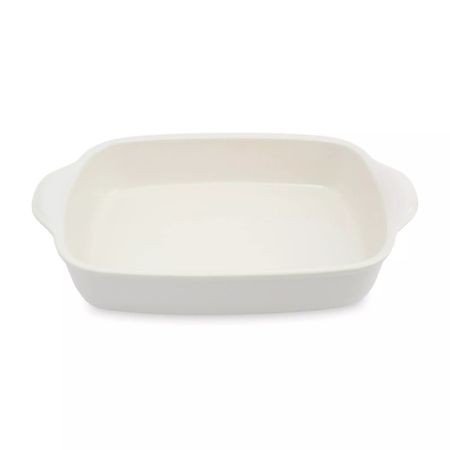 Форма прямоугольная для запекания Anna Lafarg Baker 25х22 см, 2.75 л, керамика, кремовый, ANLAF-ZF3542-MILKY