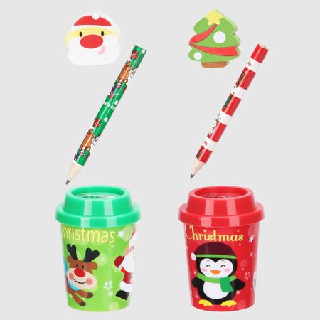 Набор канцелярии Mercury NY Christmas 6х13,3 см в ассортименте канцелярии capybara 21 шт