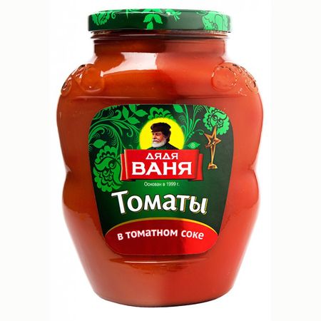 Томаты Дядя Ваня В томатном соке 1800 г