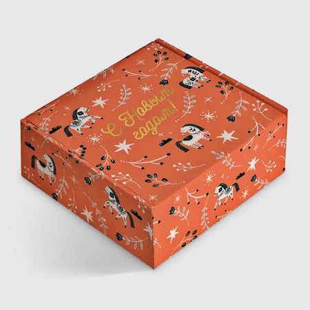 Коробка Be Smart подарочная Lucky, красный 20х20х10 см керамическая статуэтка lucky cat moonbiffy