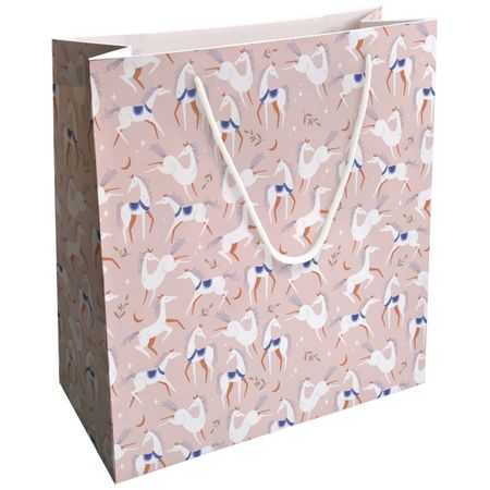Пакет подарочный Be Smart Spirit, розовый, 32х32 см