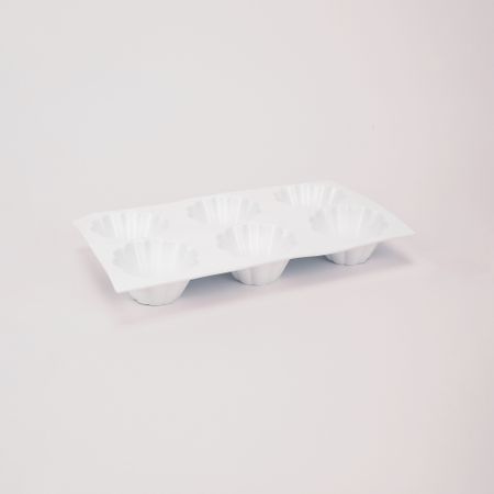 Форма Flora для кексов и суфле 6 ячеек