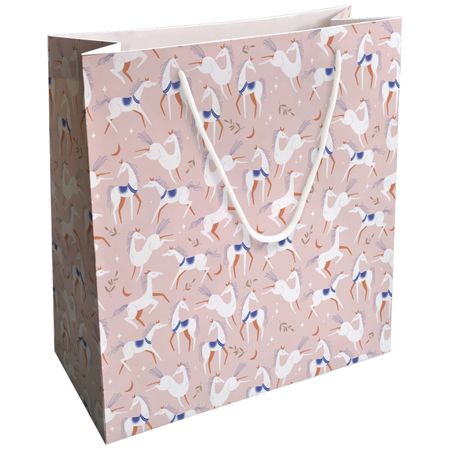 Пакет подарочный Be Smart Spirit, розовый, 25х32 см
