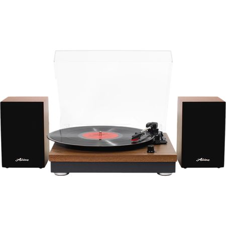 Проигрыватель виниловых пластинок Alive Audio Harmony Wood аудио адаптер pqzulk non welding audio plug socket