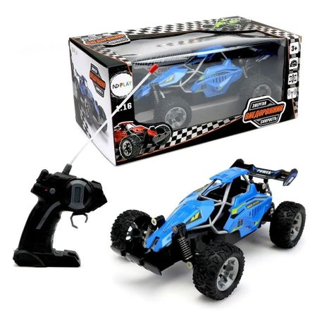 Игрушка на радиоуправлении ND Play Спорткар-внедорожник 4 синий игрушка ёлочная bigdecor шар с глиттером синий 15 см