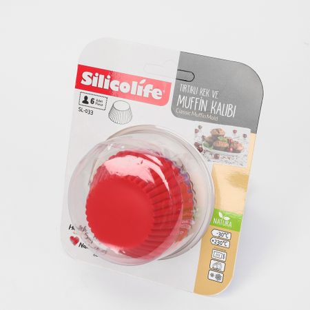 Форма для кекса Flora классическая 6 шт