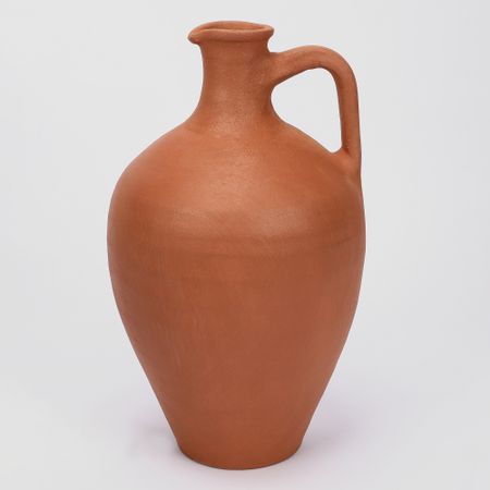 Кувшин глиняный Flora с ручкой 35 см