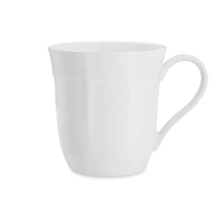 Кружка Anna Lafarg Emily Lotus white, 400 мл, фарфор, белый, AL-1205L-E11