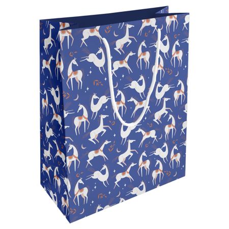 Пакет подарочный Be Smart Spirit, синий, 25х32 см