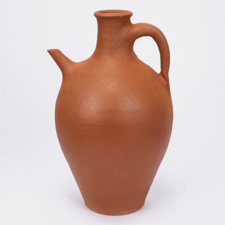 Кувшин глиняный Flora с носиком 35 см