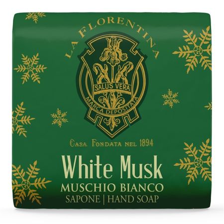 Мыло туалетное твёрдое La Florentina White musk 106 г мыло твердое la florentina изысканный пион италия 106 г