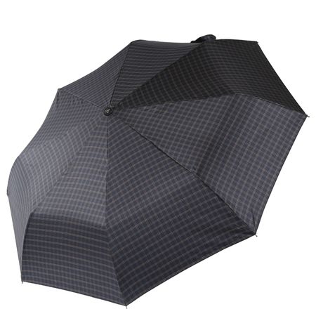 Зонт мужской Fabretti автоматический 3 сложения Клетка UGQ0009-8