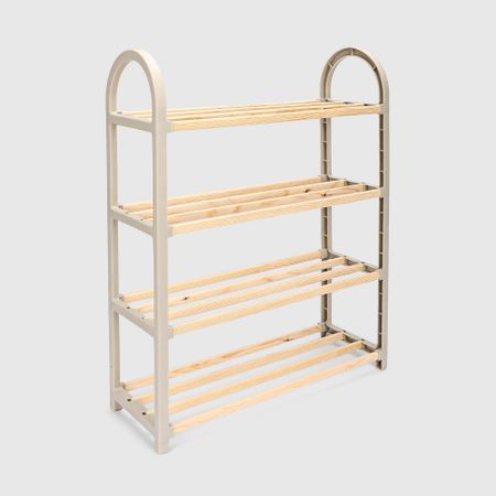 Этажерка для обуви Fixwood Fix-2040 бежевая 51х19х65 см модуль оси z cronos 2020 2040 для лазерного гравера