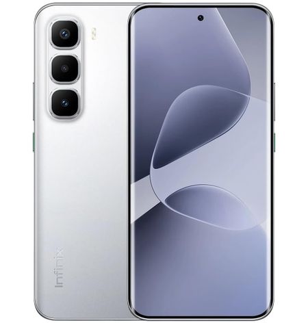 Смартфон Infinix Hot 60 Pro+ 8+256 ГБ серебристый титан пылезащитный   для чпу станка 52 мм