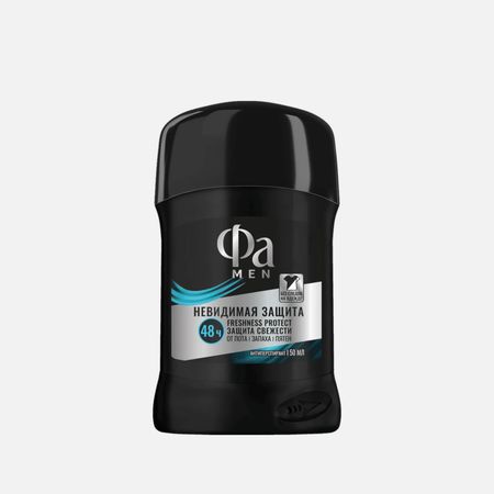 Стик део-антиперспирант Фа Men Невидимая защита 50 мл антиперспирант стик акс cool ocean 48ч защиты 50 мл