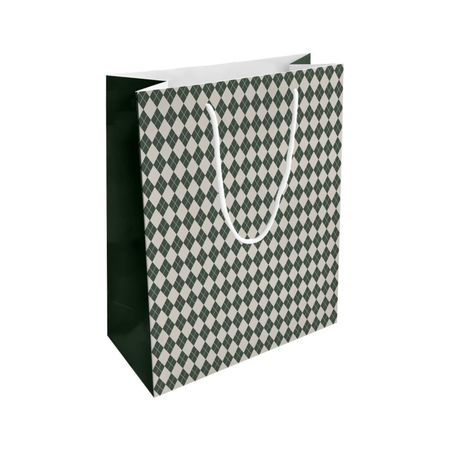 Пакет подарочный Be Smart 36х26 см Cage зелёный