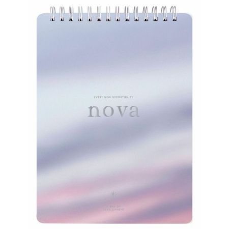 Блокнот Be Smart Aurora А5, 80 листов, клетка, 156х207 мм