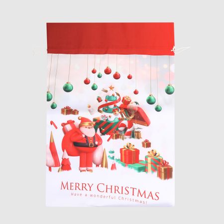 Мешок новогодний Ad trend 50x70 см носок новогодний maxijoy с бородой 23х35см полиэстер в ассортименте