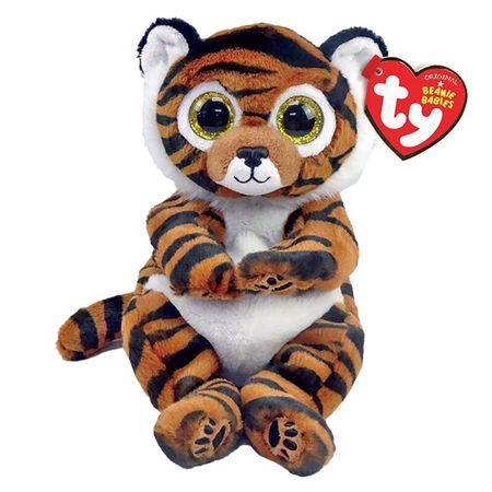 Мягкая игрушка TY Клавдия тигрёнок 15 см