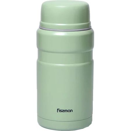 Термос Fissman для пищи, зелёный, нержавеющая сталь 800 мл nitecore edc37 тактический фонарик нержавеющая   8000 люмен
