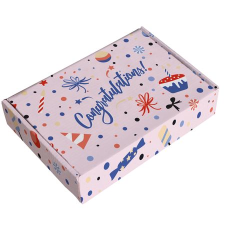 Коробка подарочная Be Smart Bang розовая 16х22х5 см бумажная подарочная коробка для украшений