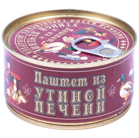 Паштет Деликатес дичь из утиной печени, 200 г