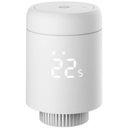 Умный терморегулятор для радиатора Яндекс YNDX-00518 умный переключатель bseed zigbee 1 2 3 gang