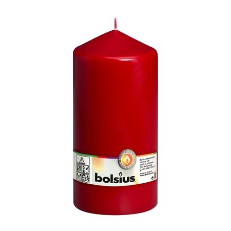 Свеча Bolsius 20x10 см бордо свеча bolsius 10x10 см красная