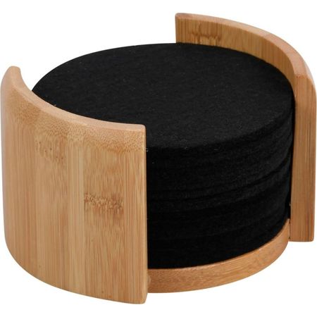 Набор подставок Kesper под кружки 10 см, 12 шт стеклянные кружки zhonestlyk