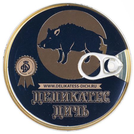 Мясо кабана Деликатес дичь тушеное, 325 г еда premier свежее мясо индейки для щенков 1 кг