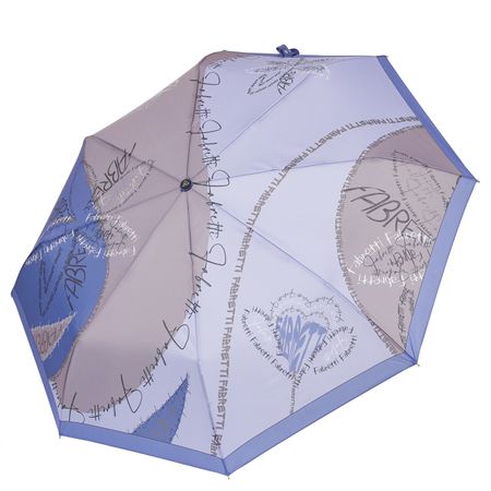 Зонт женcкий Fabretti облегченный автоматический 3 сложения Эпонж UFLR0029-8