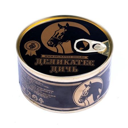 Конина Деликатес дичь тушеная 325 г перец индана молотый 50 г