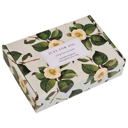 Коробка подарочная Be Smart Flora камелия 16х22х5 см бумажная подарочная коробка для украшений