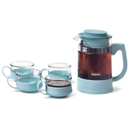 Набор чайный Fissman стекло, 5 предметов 6485