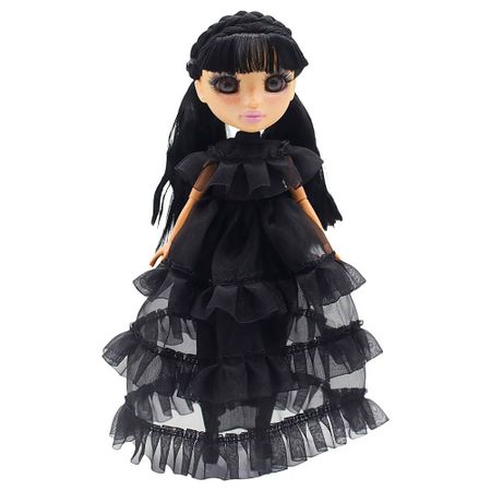 Кукла Funky Toys Glam core Венди в чёрное платье 27 см (GC2508) рождественские куклы эльфы cmgbobp 65 см
