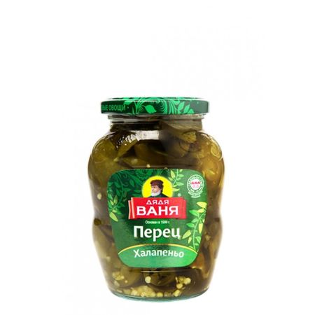 Перец халапеньо Дядя Ваня стеклянная банка 350 г