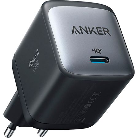 Зарядное устройство Anker PowerPort Nano II GaN 65W A2663G11-BK зарядное устройство kodak 2 разъема