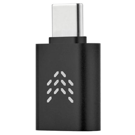 Переходник Rocket Data USB 3.0 USB-A(F)/USB-C(M) чёрный адаптер wiwu travel 8 в 1 type c на usb 3 0х2 sd tf hdmi data wi hb8001 grey