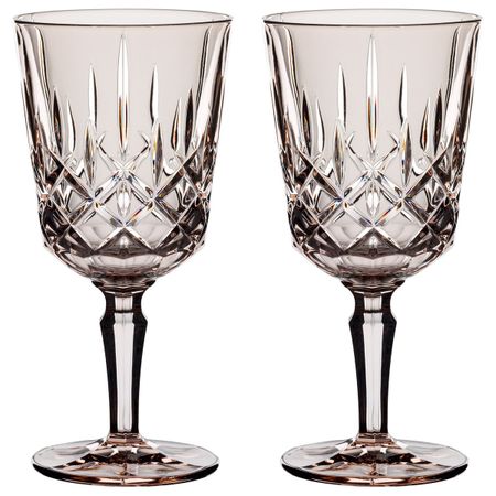 Набор бокалов Nachtmann Noblesse Colors для вина коричневый 2 шт 355 мл металлические конические подсвечники 5 ramные черные