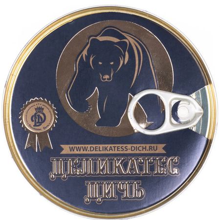 Мясо медведя Деликатес дичь тушеное, 325 г еда premier свежее мясо индейки для щенков 1 кг