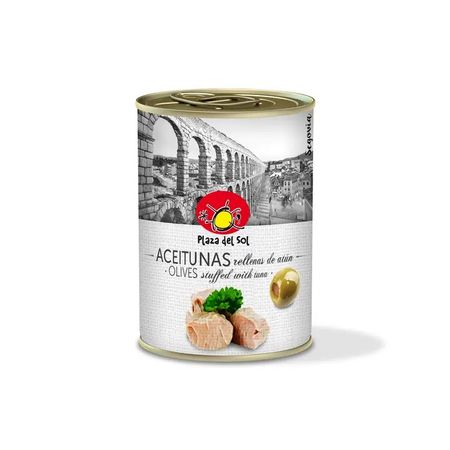 Оливки с тунцом Plaza del Sol 280г магниты на холодильник испания plaza