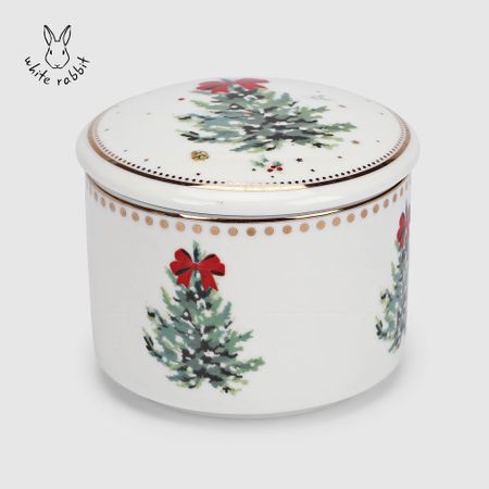 Коробка для конфет White Rabbit Deer 8х8х5,7 см металлические коробочки для конфет