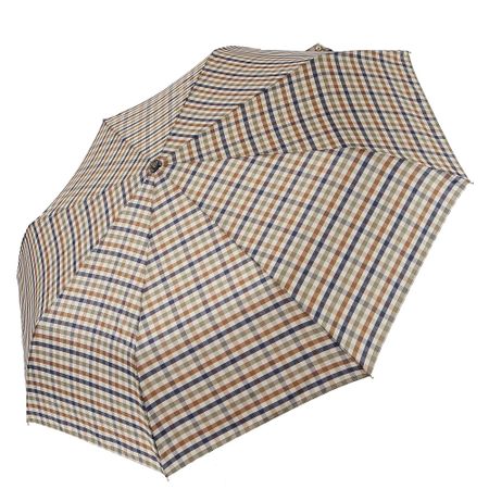 Зонт женcкий Fabretti автоматический 3 сложения Клетка UFQ0014-12