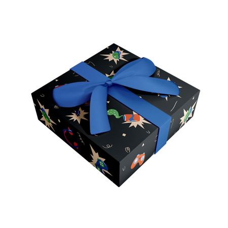 Бумага для подарков Hobby чёрный 70х100 см индукторы eternalfar 0510 1w 20 шт