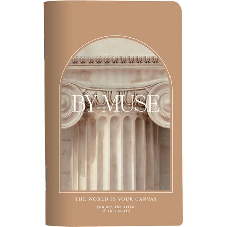 Блокнот Be Smart Muse для записи иностранных слов 48 листов, линейка, 13х21 см винтажная латунная линейка закладка 130 мм