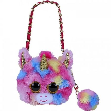 Мини-сумочка TY Фантазия единорог разноцветная maxgoods парчовая сумочка для украшений